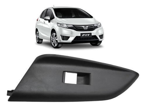 Moldura Botão Vidro Elétrico T/e Honda New Fit 2015 A 2020