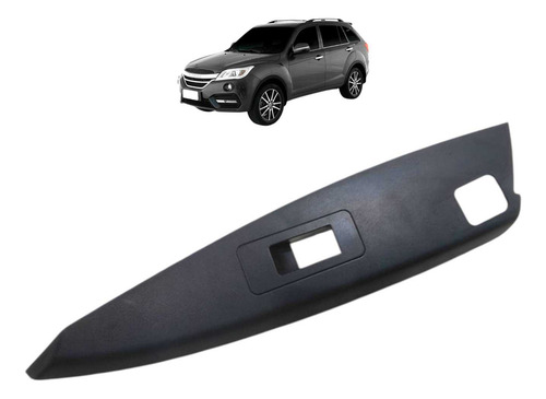 Moldura Botao Vidro Traseiro Direito Lifan X60 2012 A 2018