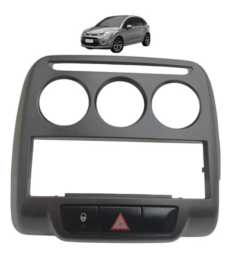 Moldura Central Citroen C3 2013 9688580877 Original