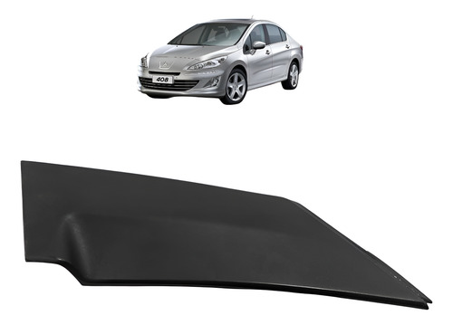 Moldura Externa Porta Dianteira Esquerda Peugeot 408 2014
