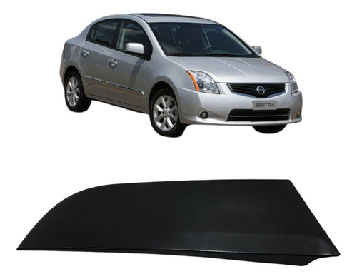 Moldura Externa Porta Traseira Esquerda Nissan Sentra 2010