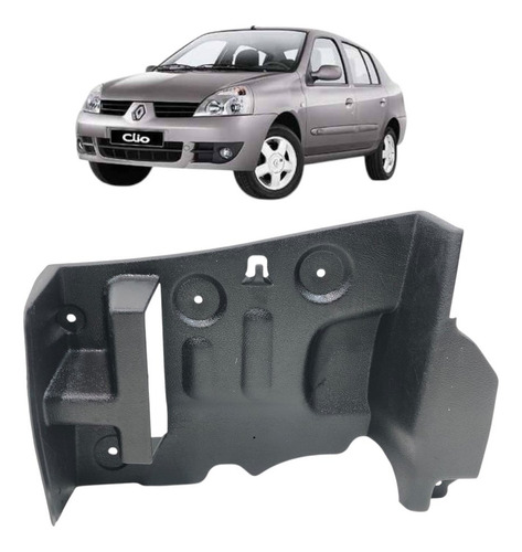 Moldura Forro Lado Direito Porta Malas Clio Sedan 2005