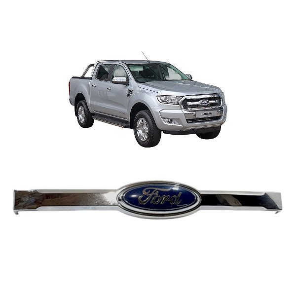 Moldura Friso Grade Dianteira Ford Ranger 2016 2017 A 2019