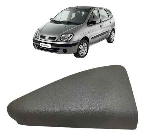 Moldura Interna Porta Traseira Direita Scenic 2004 2005 2006