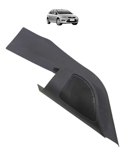 Moldura Interna Retrovisor Direito Ford Focus 2009 A 2012 Preto