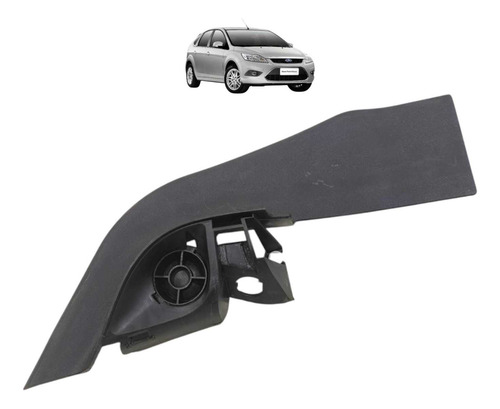 Moldura Interna Retrovisor Esquerdo Ford Focus 2009 A 2012 Preto