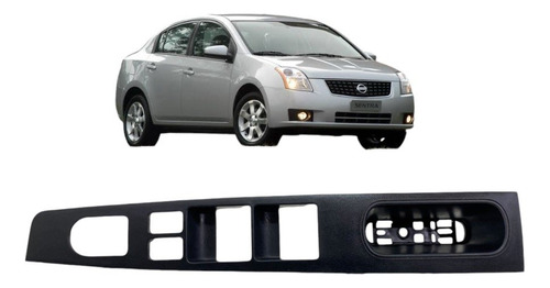 Moldura Interruptor Porta Dianteira Esquerda Sentra 2008