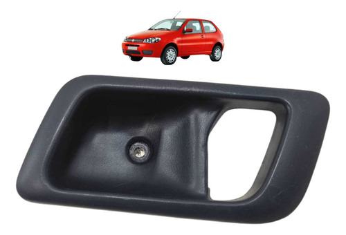Moldura Maçaneta Interna Traseira Direita Palio 2007 A 2011