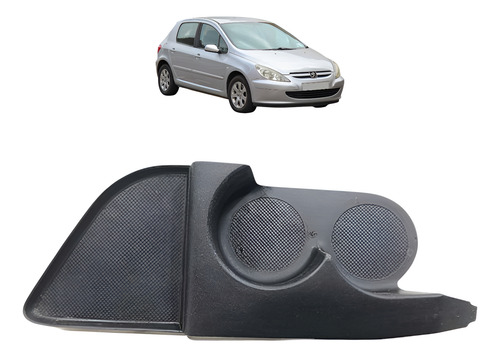 Moldura Porta Copos Console Peugeot 307 2002 Ao12 9634500877 Preto