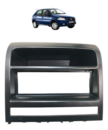 Moldura Radio Painel Central Fiat Palio Siena 2008 A 2012