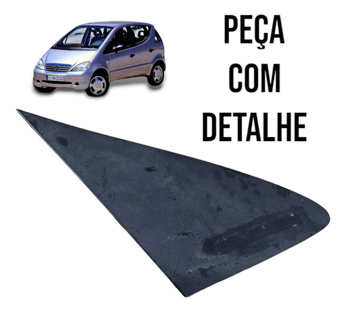 Moldura Retrovisor Paralama Mercedes Classe A 160 1999 2000