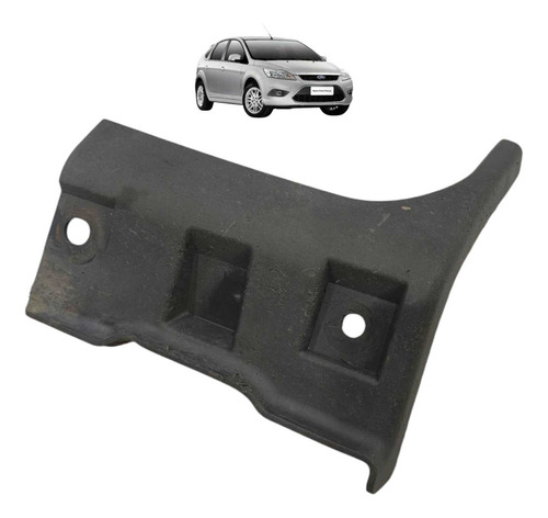Moldura Spoiler Dianteiro Direito Ford Focus 2009 A 2012 Preto