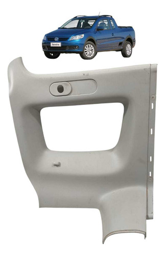 Moldura Traseira Esquerda Coluna Saveiro 2009 A2014 Original