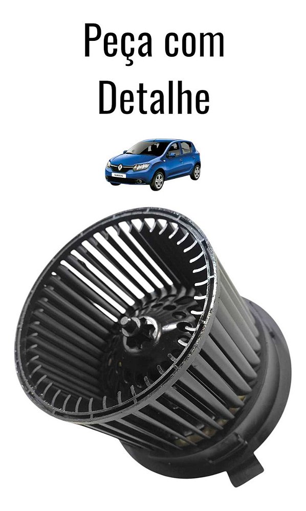 Motor Ar Forçado Renault Sandero Logan 2015 2016 2017 A 2019