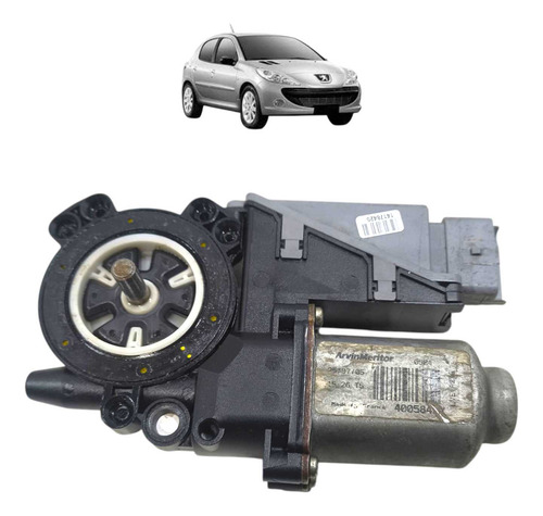 Motor Vidro Eletrico Traseira Direita Peugeot 307 2002 A 12