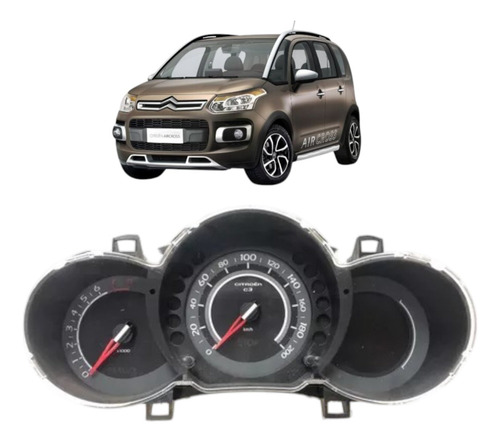 Painel De Instrumentos Citroen C3 Aircross  2011 2012 2013 Preto
