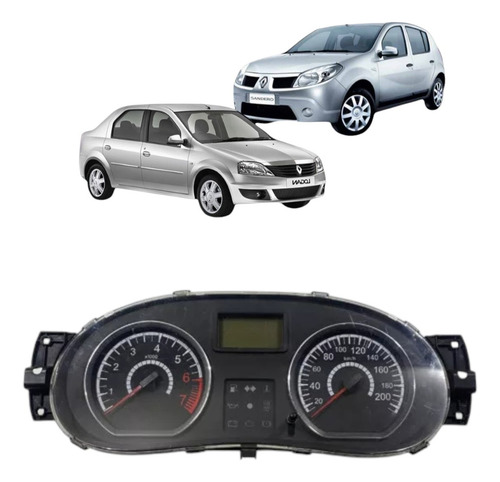 Painel De Instrumentos Renault Sandero Logan 2007 2010 2012