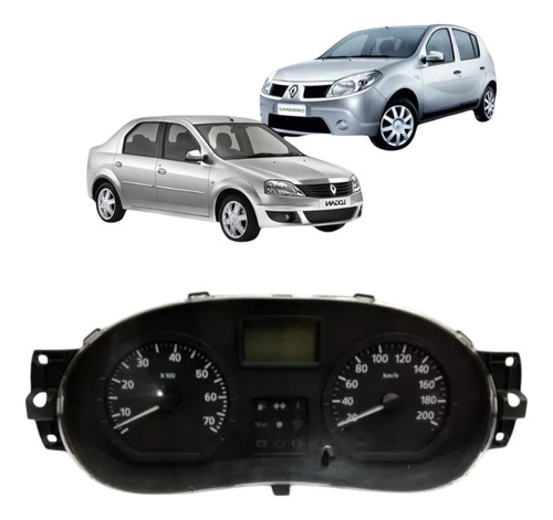 Painel De Instrumentos Renault Sandero Logan 2007 2011 2012