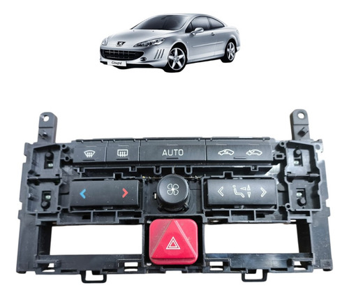 Painel Do Comando Ar Condicionado Peugeot 407 96824760yp