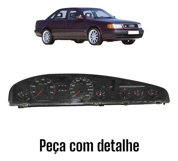 Painel Instrumentos Audi 100 1992 1993 1994 1995 1996 1997 Preto