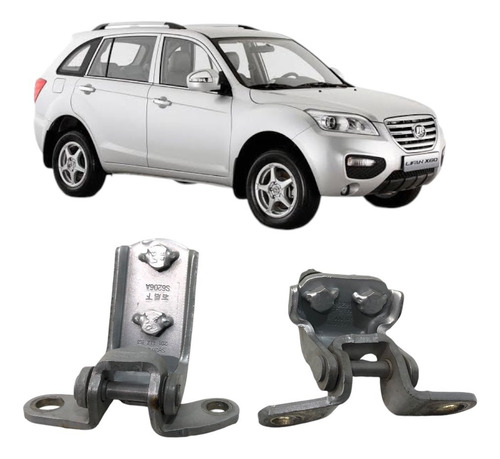 Par Dobradiça Traseira Direita Lifan X60 2013 2014 2015 2016