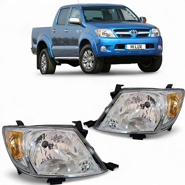 Par Farol Hilux 2005 2006 2007 2008 2009 a 2011 Pisca Ambar