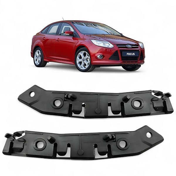 Par Suporte Guia Dianteiro Focus Hatch Sedan 2014 2015/ 2019