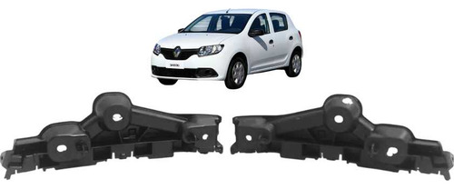 Par Suporte Parachoque Dianteiro Renault Sandero 2014