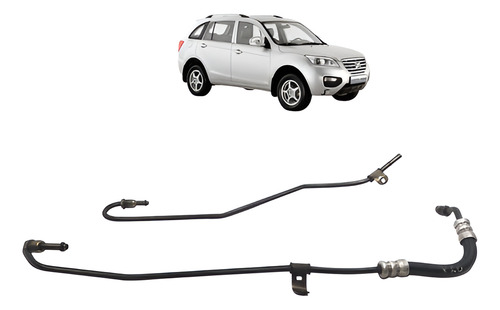 Par Tubo Mangueira Direção Lifan X60 2013 2014 2015 2016