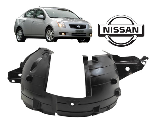 Parabarro Dianteiro Direito Nissan Sentra 2007 A 2013