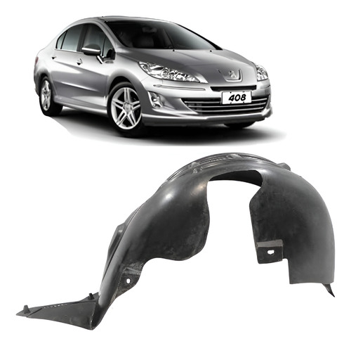 Parabarro Traseiro Esquerdo Peugeot 408 2011 2012 A 2015