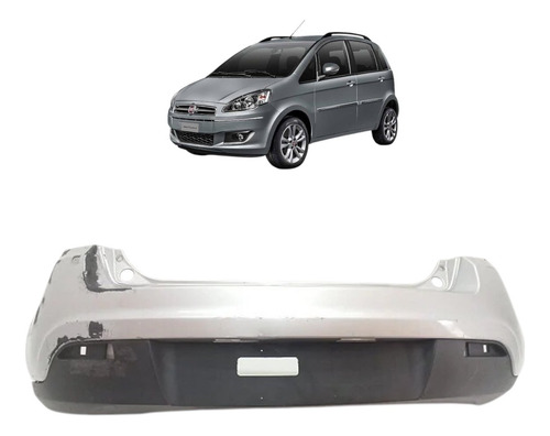 Parachoque Traseiro Fiat Idea 2011 Á 2015 100181887