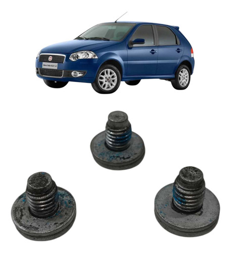 Parafuso Fechadura Porta Fiat Palio Elx 2008 2009 A 2012