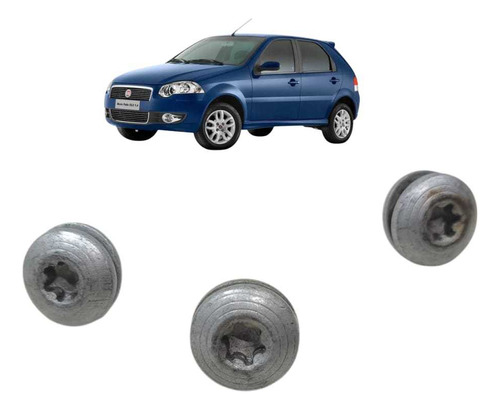 Parafuso Fechadura Porta Malas Palio Elx 2008 Ao 2012 Orig