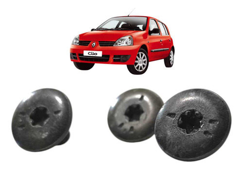 Parafuso Fechadura Porta Renault Clio 2001 2002 2003 A 2012
