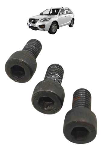 Parafuso Polia Bomba Direçao Hidraulica Lifan X60 2012 A 19 Preto