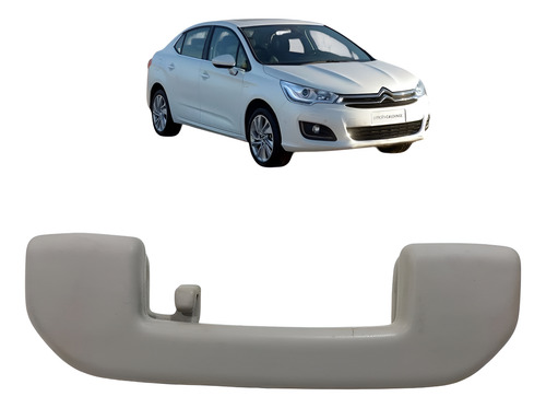 Pega Mão Alça Teto Traseiro Citroen C4 Lounge 2015 2016 2017 Bege