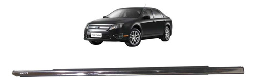 Pestana Externa Cromada Traseira Direita Fusion 2006 A 2012 Prateado