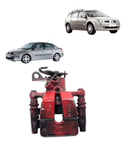Pinça Freio Traseira Esquerda Renault Megane 2007 A 2012