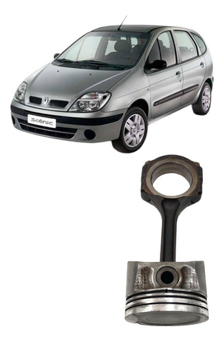 Pistão Biela Renault Scenic 1.6 2002 2003 2004 2005 2006