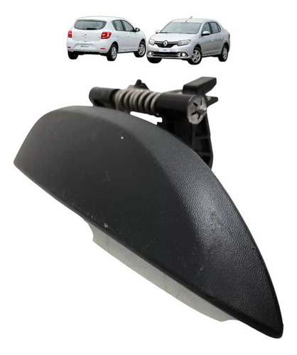 Maçaneta Traseira Direita Renault Logan Sandero 2017 Origina