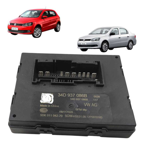 Módulo Conforto Volkswagen Gol Voyage G6 2013 2014 2015 2016
