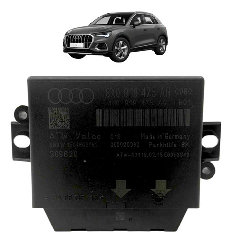 Módulo Estacionamento Audi Q3 2015 2016 2017 2018 2019 Preto