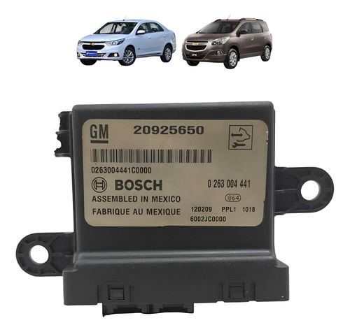 Modulo Estacionamento Chevrolet Cobalt Spin 2012 2013 A 2016 Preto