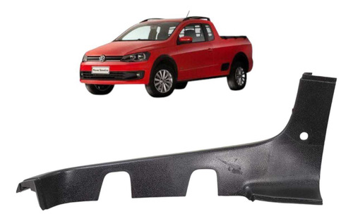 Moldura Direita Vidro Vigia Traseiro Saveiro G6 2013 A 2016