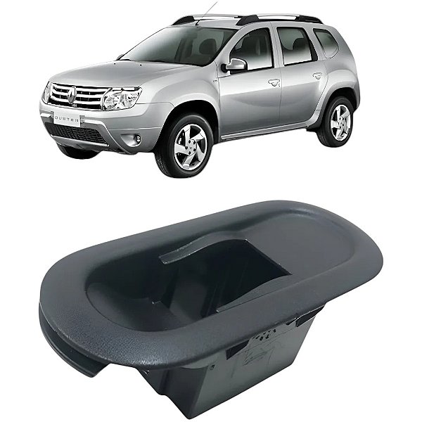 Moldura Do Botão Vidro Elétrico Traseiro Duster 2011 2015