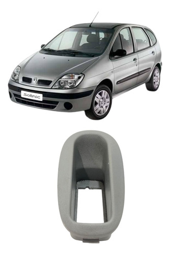 Moldura Do Botão Vidro Elétrico Traseiro Renault Scenic