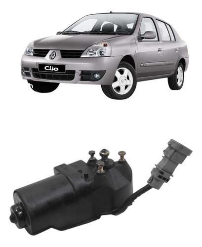 Motor Limpador Parabrisa Renault Clio 2002-2003-2004-2013
