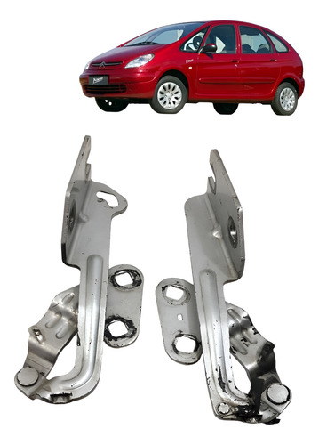 Par Braço Dobradiça Capo Xsara Picasso 2003 2004 2005 2006