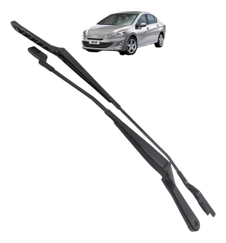 Par Braço Limpador Parabrisa Peugeot 308 408 2011 A 2015 Direito